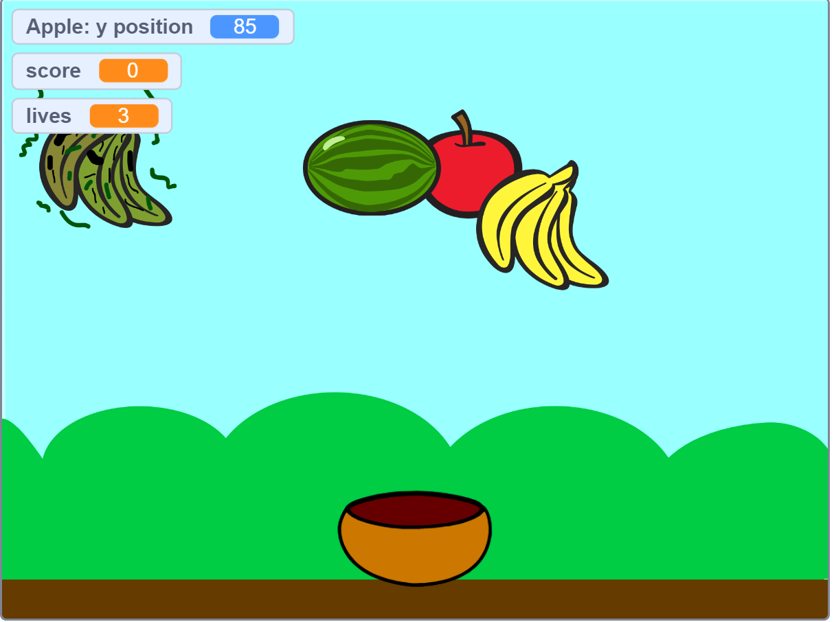catch the fruit